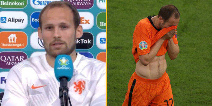 Daley Blind chokes up in emotional interview after choosing to play following Eriksen's collapse