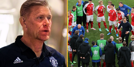 Peter Schmeichel says Denmark ‘threatened with 3-0 loss by UEFA’ if they didn’t resume play