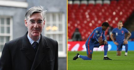 Jacob Rees-Mogg defends booing England players who take the knee