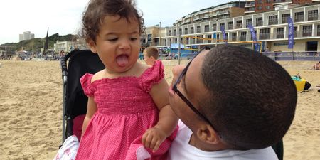 Dad who couldn’t walk vows to take daughter’s first steps on Father’s Day