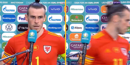 Gareth Bale storms out of interview after being asked if he’s played his last Wales game