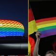 Uefa reportedly ban rainbow flags ahead of last-16 game in Budapest