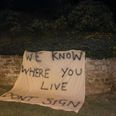 Threatening banner laid near Rafa Benitez’s home as Everton rumours intensify