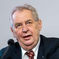 Czech president Milos Zeman calls transgender people ‘disgusting’