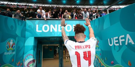 Kalvin Phillips had special tribute written on boot for England victory