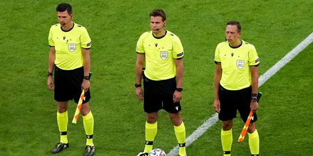 Almost every match official in England’s quarter final game is German