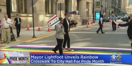 City mocked for covering up rainbow crossing the moment Pride month ended