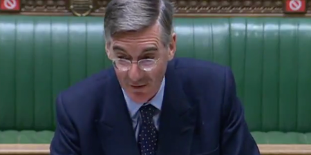 Jacob Rees Mogg’s World In Motion rap is absolutely nightmarish