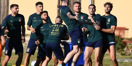Concern for Italy squad as TV crew tests positive for Covid-19