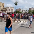 Protests take place across Cuba as the country faces shortages of COVID-19 vaccines