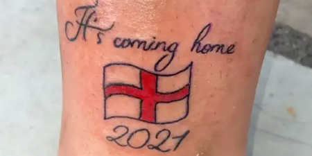Woman who got ‘it’s coming home’ tattoo ahead of final has no regrets