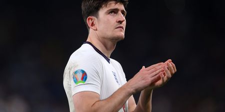 Harry Maguire’s dad suffers suspected broken ribs after being trampled at Wembley