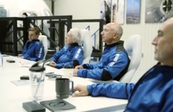 Jeff Bezos thanks Amazon workers and customers for paying for his trip to space