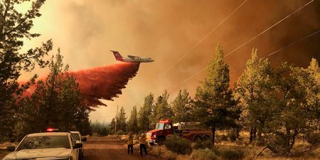 Oregon wildfire the size of LA is now creating its own weather systems