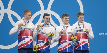 Team GB storm to another gold in the pool with victory in 4x200m freestyle relay