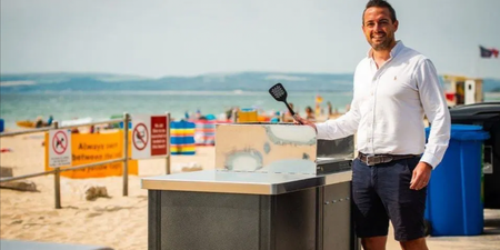 UK beach installing BBQs for people to use for free