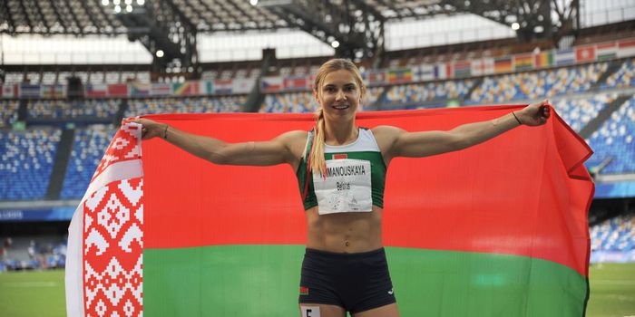 Krystsina Tsimanouskaya refuses to fly home after team order