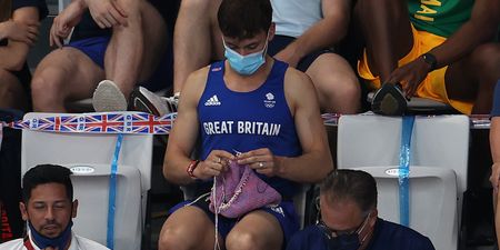 Tom Daley’s viral Olympic knitting is all for charity