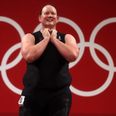 First trans Olympian Laurel Hubbard given ovation after first-round knock out