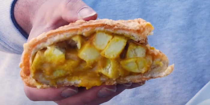 You can get deep-fried chip butties, spam fritters and 'splash' in Hartlepool