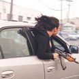 Woman in San Francisco pictured waving AK-47 out of car window