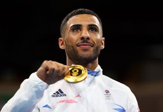 Galal Yafai enjoys touching moment with brother after winning gold for Team GB