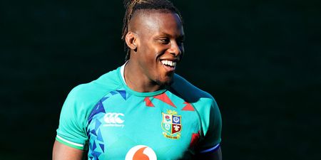 Maro Itoje and Courtney Lawes fighting it out for Lions’ Player of the Series