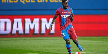 Umtiti skipped trophy celebrations after being booed by Barcelona fans