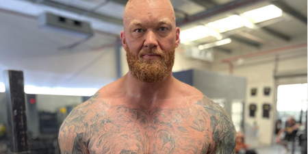 The Mountain shows off incredible 50kg body transformation ahead of next fight