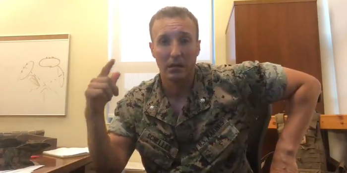 US marine fired for furious rant attacking Biden