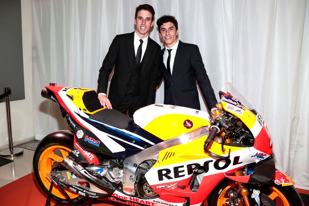 Marc and Alex were Repsol Honda teammates at the start of the season when Marc got injured