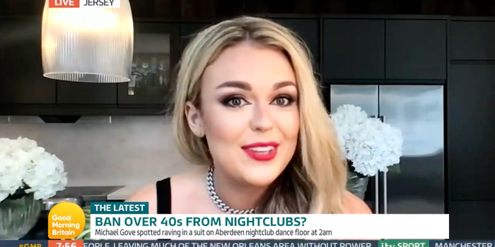 Tallia Storm wants over 40s banned from nightclubs