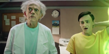 Rick and Morty reveals live-action Christopher Lloyd promo