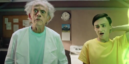 Rick and Morty reveals live-action Christopher Lloyd promo
