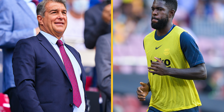 Samuel Umtiti ‘broke down in tears’ during meeting with Laporta about injury problems