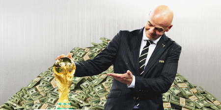 The biennial World Cup is a cynical ploy to squeeze more money out of football, nothing more