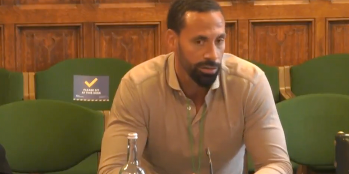 Ferdinand says he met footballer who was advised not to come out