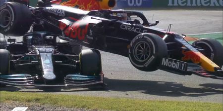 Verstappen and Hamilton take each other out in Monza GP after dangerous collision