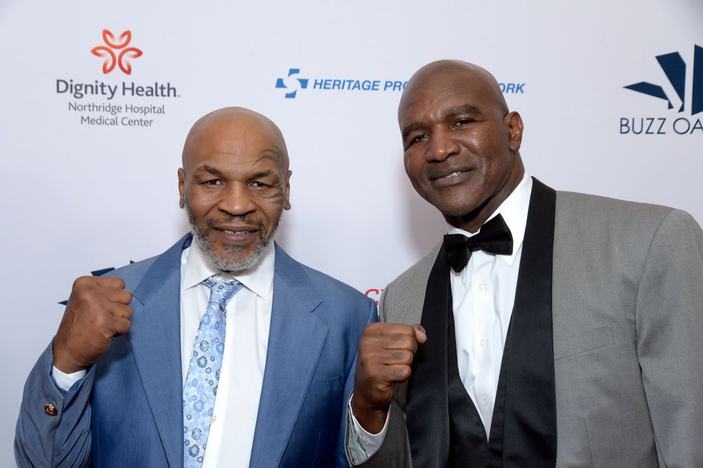 Established rivals Tyson and Holyfield are firm friends these days