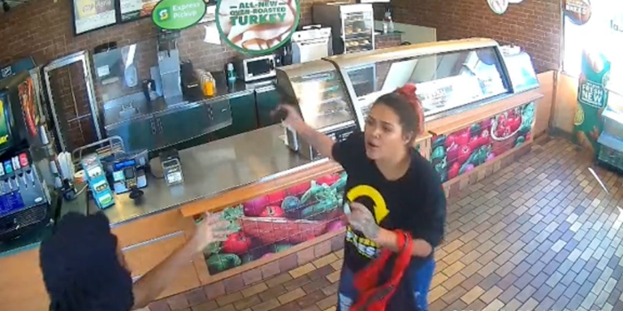 Woman claims she was fired after fighting off armed robber at Subway