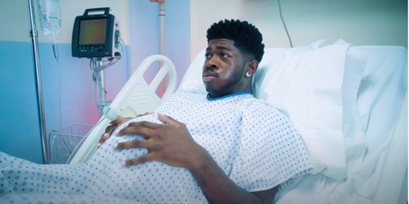 Lil Nas X shares footage of him ‘giving birth’ to new album