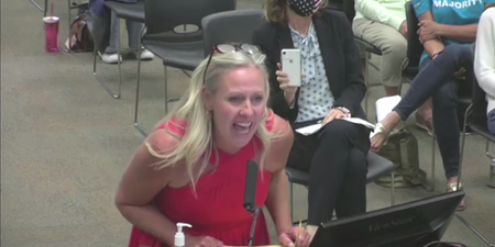 Mum takes over school board meeting with bizarre anal sex rant