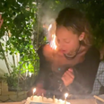 Nicole Richie lights hair on fire during birthday dinner