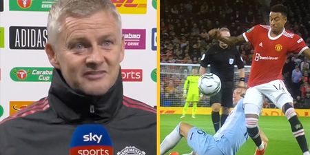 Solskjaer claims ‘lucky’ Mark Noble benefitted from penalty call