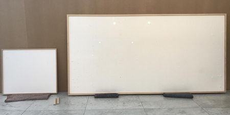 Artist turns in blank canvases after being given $84,000 for museum art