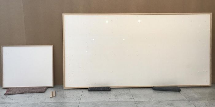 Artist returns two blank canvasses after taking €84,000 to use in the pieces