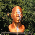 George Floyd statue defaced in New York for second time