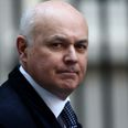 Five arrested after Iain Duncan Smith ‘hit on head with traffic cone’