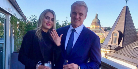 Dolph Lundgren attends UK sports festival with fiancée nearly 40 years his junior