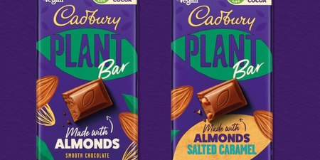 Cadbury is launching its first vegan chocolate bar